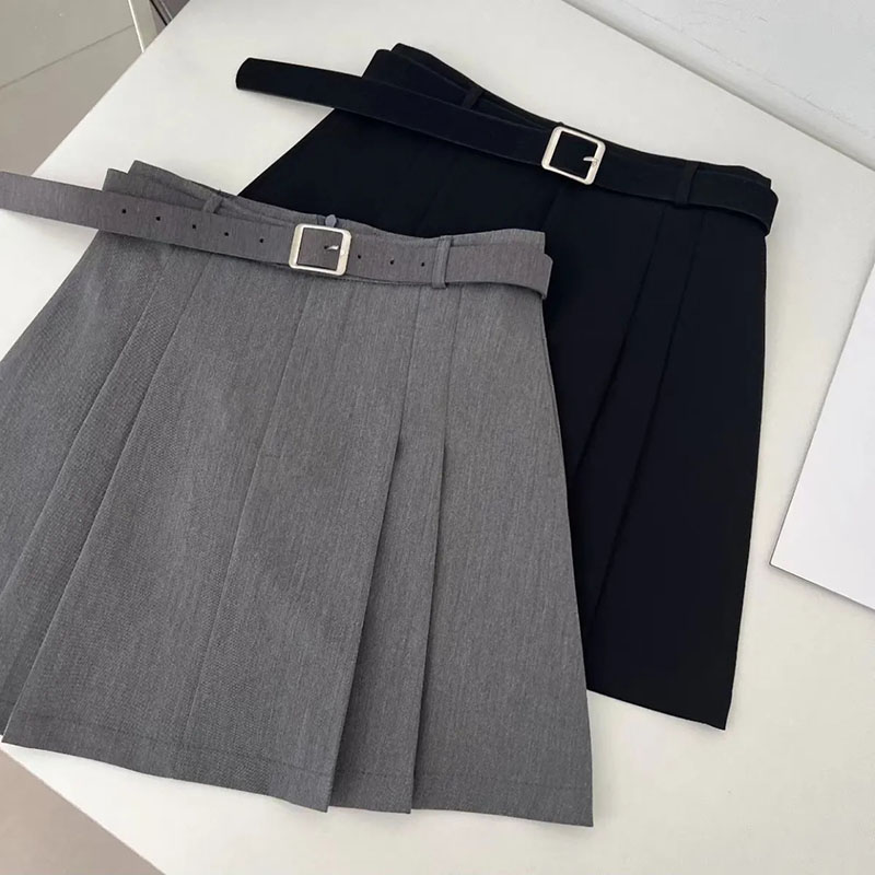 Summer Zara - Lucyever estilo preppy saia linha a