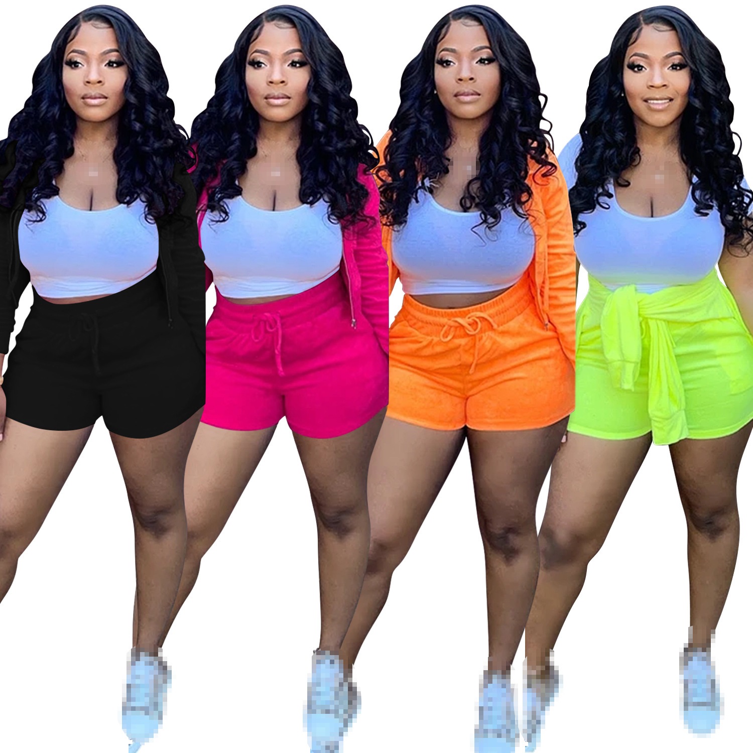 Conjuntos de 3 peças de shorts - Summer Clothing Wholesale avaliação e preço